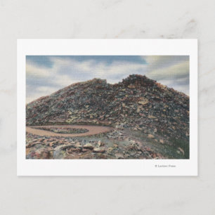 Cartão Postal Monte Evans, Colorado Summit ViewMt. Evans, CO