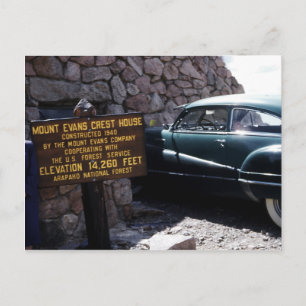 Cartão Postal Monte Evans Crest House Colorado