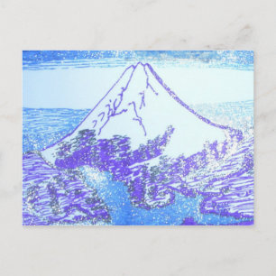 Cartão Postal Monte Fuji