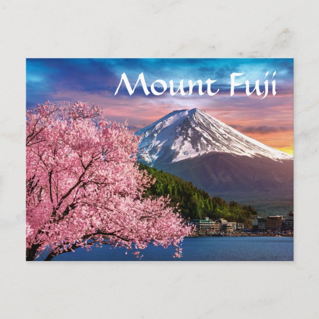 Cartão Postal Monte Fuji (Frente)