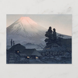 Cartão Postal Monte Fuji de Mizukubo (1932) - Takahashi