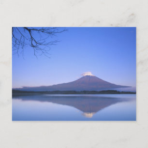 Cartão Postal Monte Fuji do Lago Motosu, Yamanashi, Japão