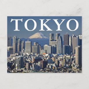 Cartão Postal Monte Fuji Tóquio Japão Feliz Aniversário