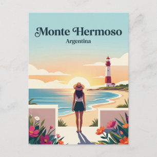 Cartão Postal Monte Hermoso Argentina