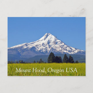 Cartão Postal Monte Hood no Oregon EUA