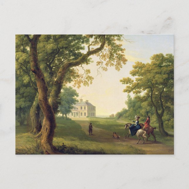 Cartão Postal Monte Kennedy, County Wicklow, Irlanda, 1785 (petr (Frente)