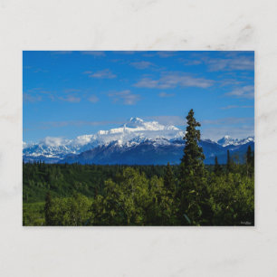 Cartão Postal Monte McKinley do Alaska