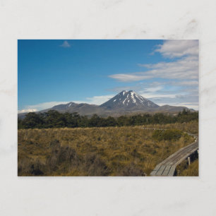Cartão Postal Monte Ngauruhoe & Monte Tongariro