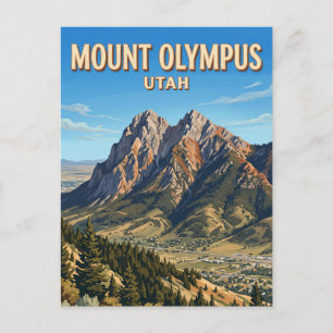 Cartão Postal Monte Olimpo Utah