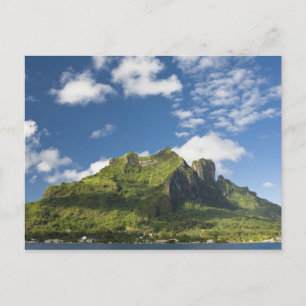 Cartão Postal Monte Otemanu e paisagens da bela Bora Bora
