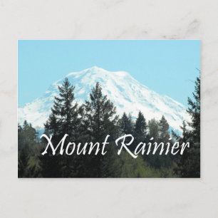 Cartão Postal Monte Rainier