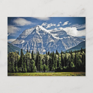 Cartão Postal Monte Robson, Rockies canadenses,