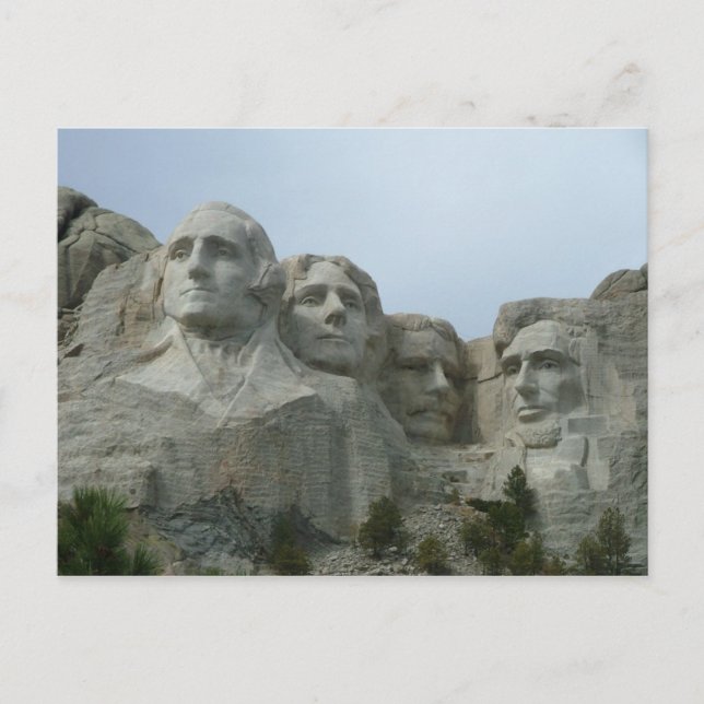 Cartão Postal Monte Rushmore (Frente)