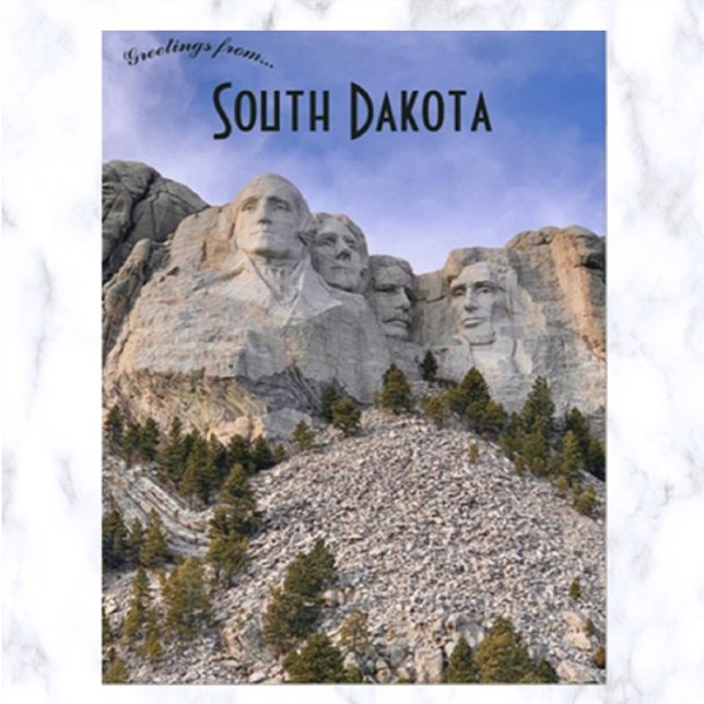 Cartão Postal Monte Rushmore South Dakota EUA (Criador carregado)