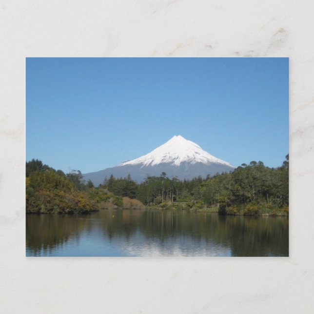Cartão Postal Monte Taranaki (Frente)