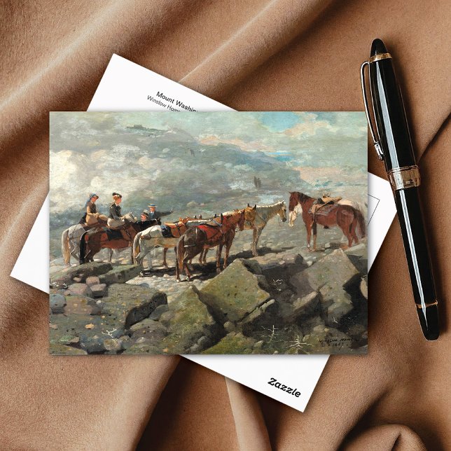 Cartão Postal Monte Washington Horses Winslow Homer (Criador carregado)