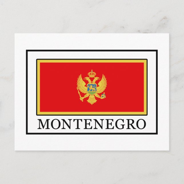 Cartão Postal Montenegro (Frente)