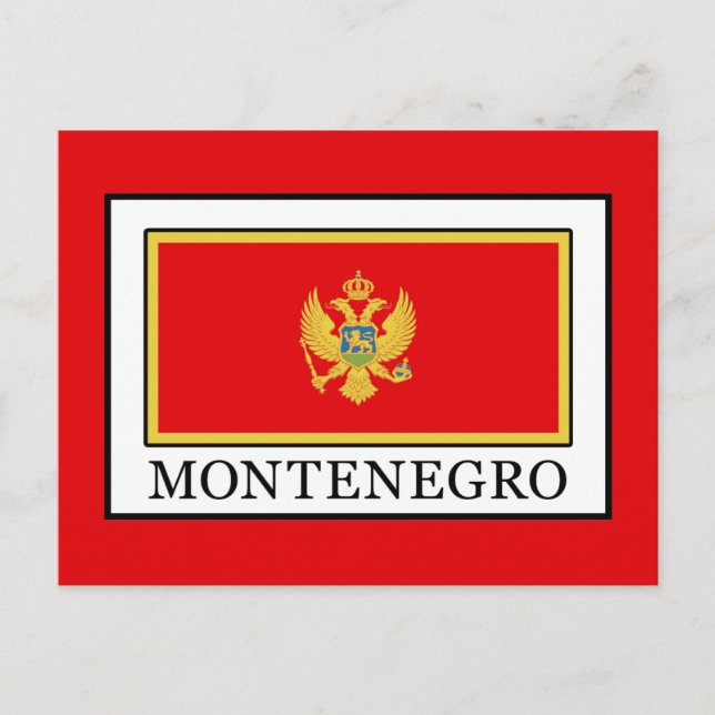 Cartão Postal Montenegro (Frente)
