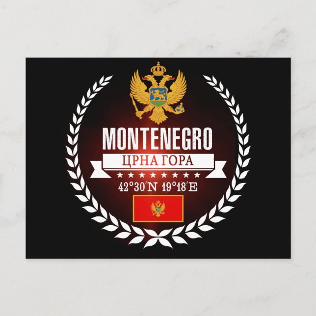 Cartão Postal Montenegro (Frente)