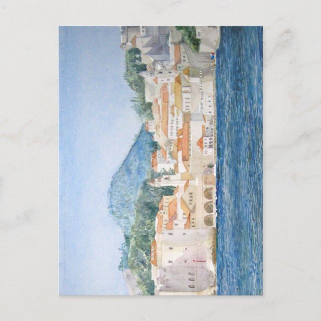 Cartão Postal Montenegro Budva (Frente)