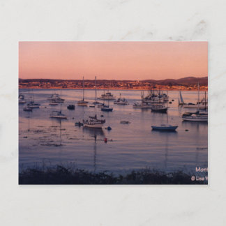 Cartão Postal Monterey Bay California 1985