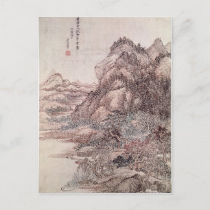 Cartão Postal Montes do outono