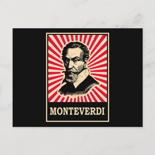 Cartão Postal Monteverdi (Frente)