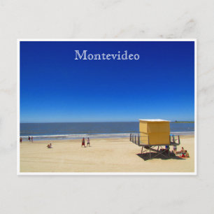 Cartão Postal montevideo playa pocitos
