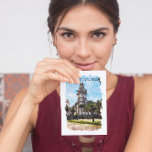 Cartão Postal Montevidéu Uruguai City View<br><div class="desc">Esta é uma bela trabalho de arte Montevidéu Uruguai mostrando a arquitetura única da capital do Uruguai. Excelente souvenir e ideia de presente.</div>