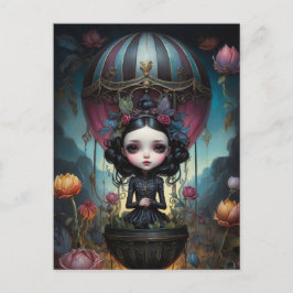 Cartão Postal Montgolfière