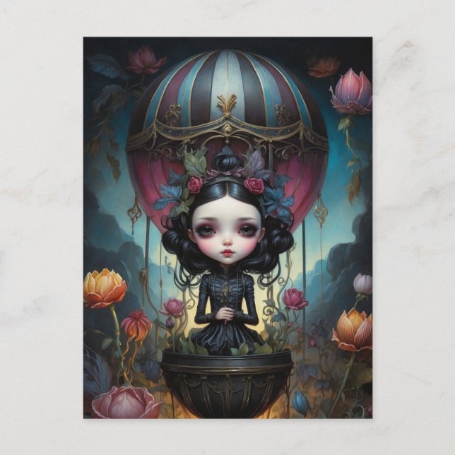 Cartão Postal Montgolfière (Frente)