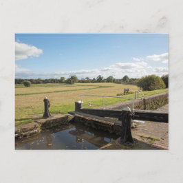 Cartão Postal Montgomery Canal Shropshire Inglaterra