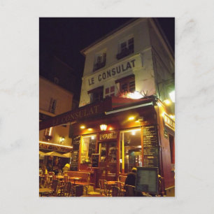 Cartão Postal Montmartre, Paris à noite