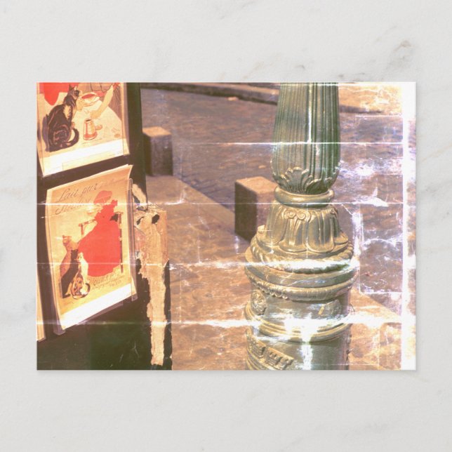 Cartão Postal Montmartre, Toulouse-Lautrec (Frente)