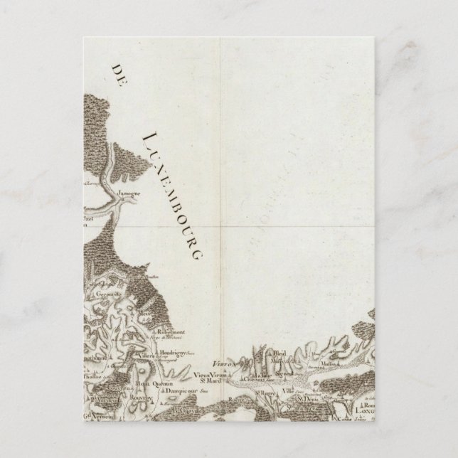 Cartão Postal Montmedy, Longwy, Bouillon (Frente)