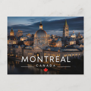 Cartão Postal Montreal Canadá Frente Marítima do Norte Viagem 🌍