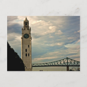 Cartão Postal Montreal Clock Tower