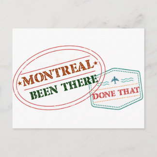 Cartão Postal Montreal esteve lá.