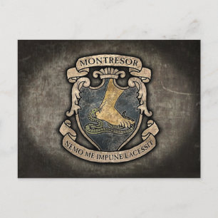 Cartão Postal Montresor Casaco de Armas