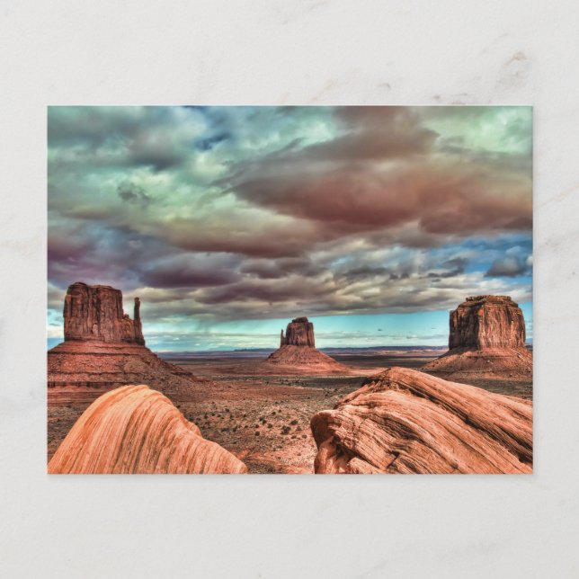 Cartão postal Monument Valley (Frente)