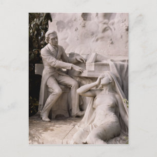 Cartão Postal Monumento a Frederic Chopin