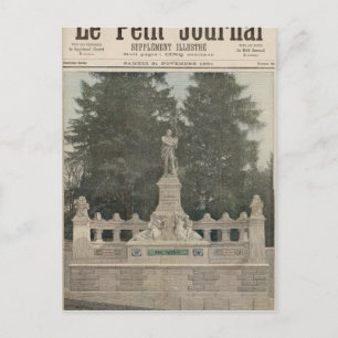 Cartão Postal Monumento a Gambetta em Ville-d'Avray