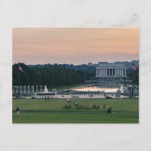 Cartão Postal Monumento a Lincoln