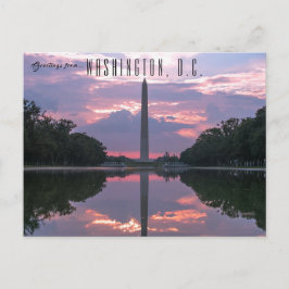 Cartão Postal Monumento a Washington Washington D.C.