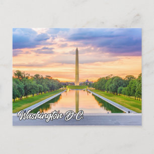 Cartão Postal Monumento a Washington, Washington, D.C., EUA
