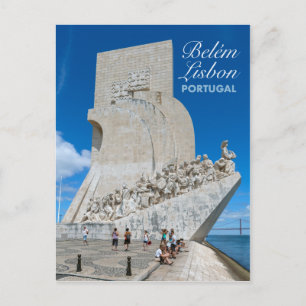 Cartão Postal Monumento aos Descobrimentos, Belém Lisboa Portuga