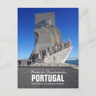 Cartão Postal Monumento às Descobertas 2 | Padrão Descobrimento