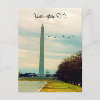 Cartão Postal monumento dc washington