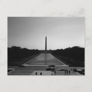 Cartão Postal Monumento de Washington EUA Antigo