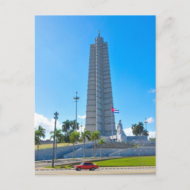 Cartão Postal Monumento em Havana, Cuba (Frente)
